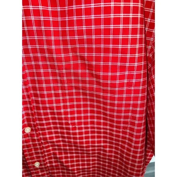 NWT Red Daniel Cremieux Short Sleeve Button Down Shirt Size 2XL - Picture 5 of 14